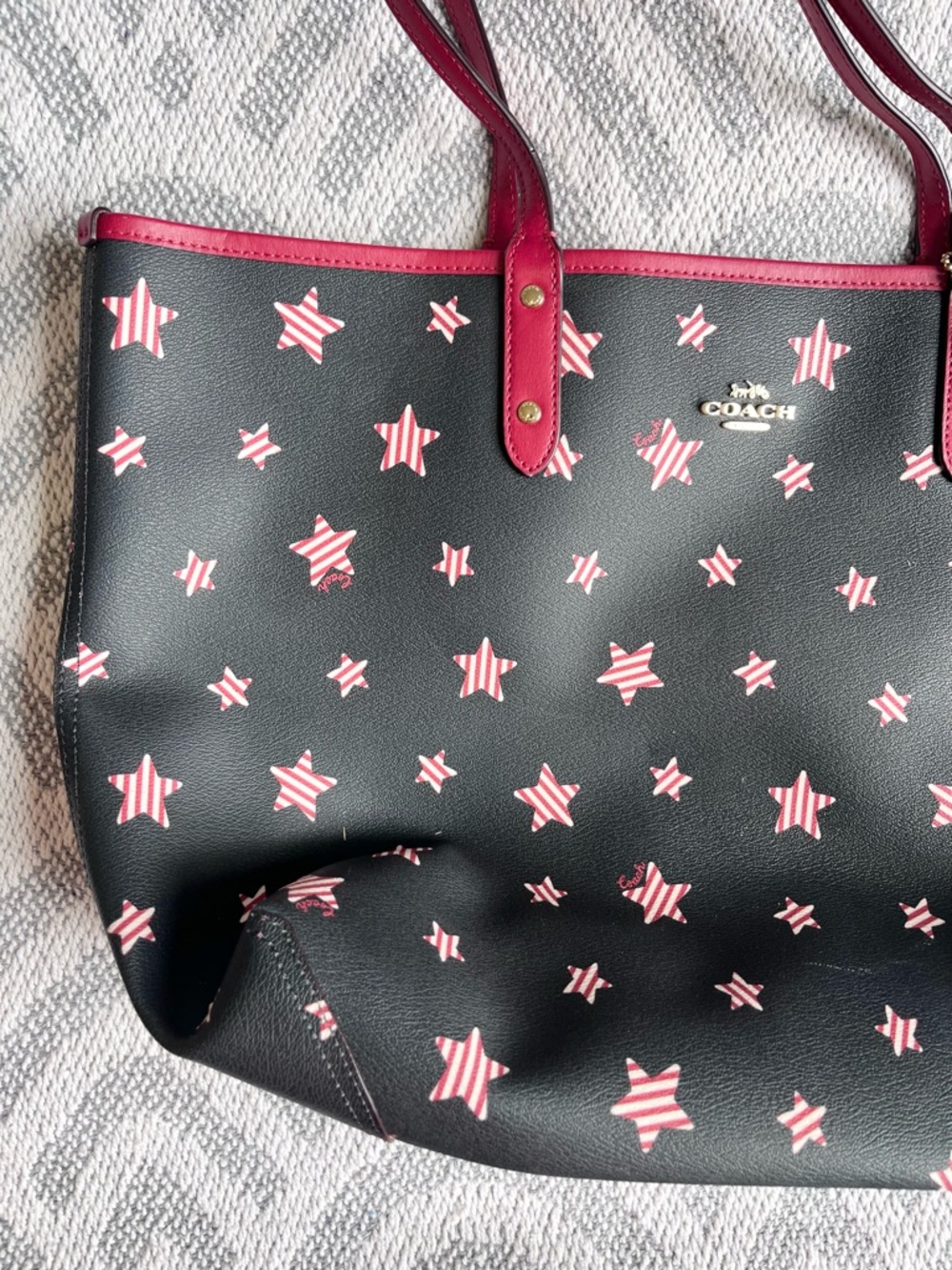COACH Americana Reversible Large Tote Bag - Picture 2 of 16